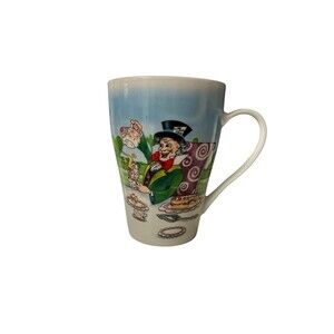 Disney Paul Cardew Alice In Wonderland 150th Mad Hatter Bone China 12oz Mug NEW